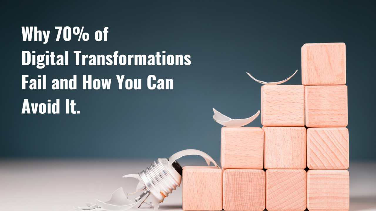 Digital Transformation Strategies: Why 70% Of Them Fail - Tumii ...